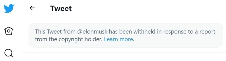 musk dmca